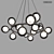 Luxury Chandelier Salotto Ring 3D model small image 1