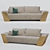 Metropol 2-Seater Sofa with Relax Mechanism 3D model small image 1
