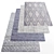Modern Style Rug Collection 3D model small image 1