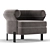 Elegant Comfort: Mattia Armchair 3D model small image 2