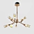 Fial 44.8927 - Modern Brass Pendant Light 3D model small image 1