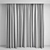 Elegant Border Curtains 3D model small image 2