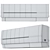 Mitsubishi Electric MSZ-SF35VE Air Conditioner 3D model small image 4