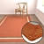 Stylish Carpet Set 3D model small image 5