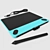 Minty Intuos Comic: Compact & Responsive 3D model small image 1