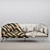 Yousheng 3-Seater Sofa: Comfortable and Stylish 3D model small image 4