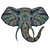 Etno Elephant Tree Art: Vibrant African Symbol 3D model small image 4