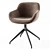 Sleek Echo Table. Elegant Elle Armchair. 3D model small image 3