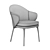 Modern Luxe: Angie Armchair by Minotti 3D model small image 5