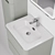 Modern Edifice Bathroom Furniture Set 3D model small image 3