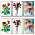 Artistic Collection: 3-piece Wall Paintings with Frame Options 3D model small image 2