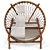 Dovetail Bison Chair: Sophisticated and Comfortable 3D model small image 4