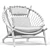 Dovetail Bison Chair: Sophisticated and Comfortable 3D model small image 5