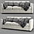 Ikea Finnala Three-Seater Sofa 3D model small image 2