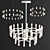 Modern LED Chandelier Collection 3D model small image 3