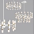 Modern LED Chandelier Collection 3D model small image 4