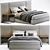 Indulge in Luxury with RH Modena Bed 3D model small image 1