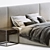 Indulge in Luxury with RH Modena Bed 3D model small image 4