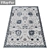 High Quality Carpet Set - 3 Variants 3D model small image 2