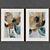 Title: Modern Frames: 800x565mm, 2-Piece Collection 3D model small image 1