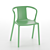 Outdoor Air Arm Chair | PP/Glass Fibre Blend | Molded Design 3D model small image 9