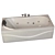 Ariana 780 Bathtub 3D model small image 4