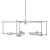 Elegant Edison Boomer Chandelier 3D model small image 2