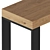 Modern Oak Veneer Console: Franco CII39 3D model small image 3