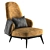 Elegant Minotti Leslie Armchair 3D model small image 4