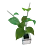 Metal-Glass Pot Plant 3D model small image 1