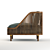  Luxe Lounge Chair 3D model small image 3