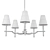 Elegant Kinsey Chandelier: Illuminate Your Space 3D model small image 2