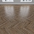 Parquet Oak Collection - Herringbone, Linear & Chevron Styles  Elegant and Versatile Flooring 3D model small image 4