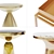 Multicolored Tray Tables Set - Vol.03 3D model small image 3