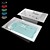 Luxury Hydrotherapy Bathtub 3D model small image 1