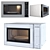 Sharp 1.5 cu. ft. Microwave 3D model small image 3