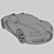 Luxury Speed King: Bugatti Veyron 3D model small image 5