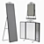 Karmsund Mirror Collection: Versatile and Stylish 3D model small image 1