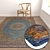 Luxury Carpet Set with High-Quality Textures 3D model small image 5