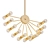 Retro-Style 21'' Wind-mill Chandelier 3D model small image 1