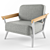 Meraki Claudio Single Seater Sofa 3D model small image 1