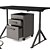 Elevate Your Workspace with IKEA Office Furniture 3D model small image 3