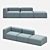 Delo Design Chill Sofa 3D model small image 1