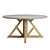 Elegant Brooks Round Dining Table 3D model small image 2