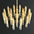 Luxury Odeon Gold Chandelier 3D model small image 2