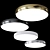 Arkoslight Drum 90: Stylish LED Ceiling Lamp 3D model small image 4