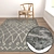 Luxury Carpets Set: High-Quality Textures for Stunning Renders 3D model small image 5