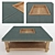 Custom-made Coffee Table | 1000x1000x400 | Stylish and Functional 3D model small image 1