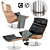 Kara Contemporary Armchair: Stylish and Versatile 3D model small image 1