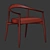 Tekton Naked Chair: Sleek and Modern 3D model small image 5